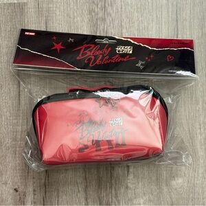 Pop Mart Peach Riot Bloody Valentine Cosmetic Travel Bag Toiletry Popmart
